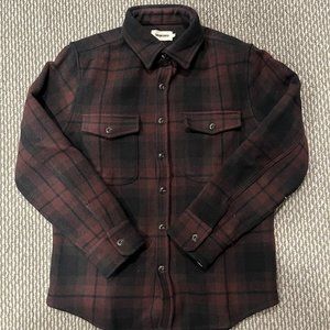 Taylor Stitch The Maritime Shirt Jacket in Carson Plaid Size S (38)